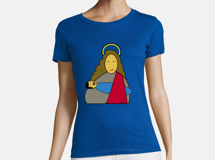 Camiseta Virgen María niño Jesús | laTostadora