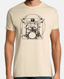 Vitruvian Man Drummer