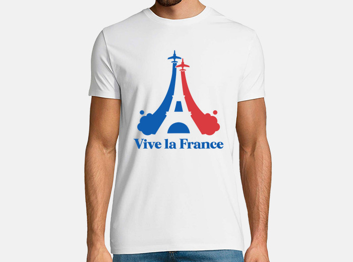 Drapeau France bleu blanc rouge Français fier' T-shirt Homme
