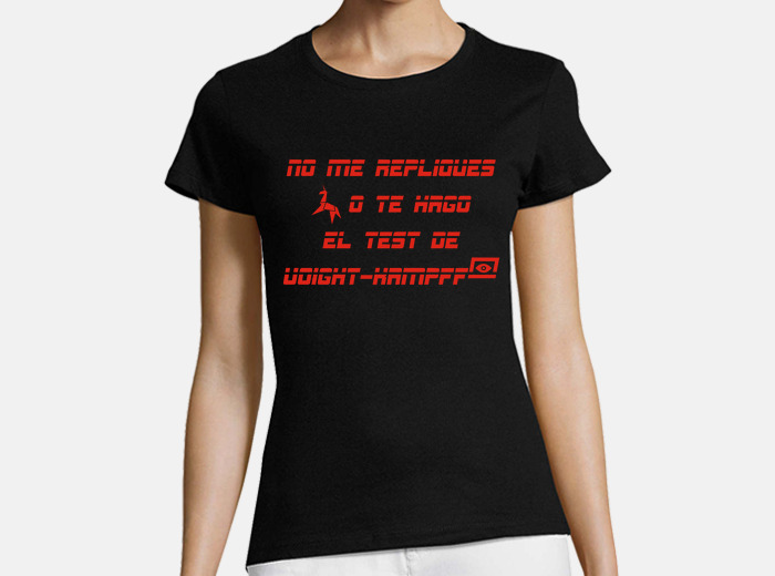Voight-kampff test (girl) t-shirt | tostadora