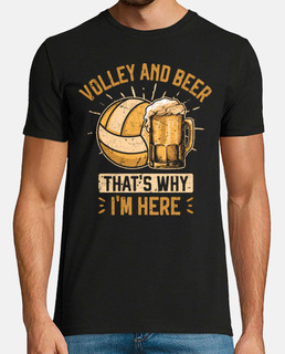 voleibol y cerveza de voleibol de playa