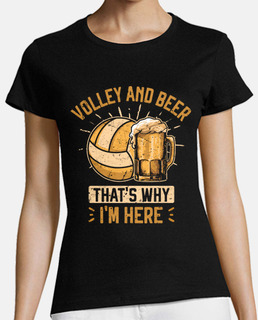 voleibol y cerveza de voleibol de playa
