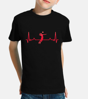 Volleyball Heartbeat Line Xmas Gift