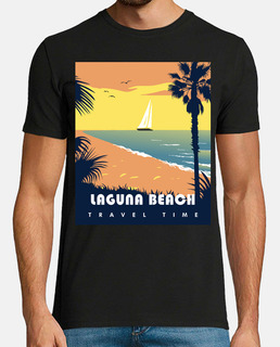 voyage sur la plage de la lagune
