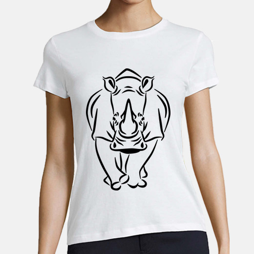 Walking rhino t-shirt | tostadora