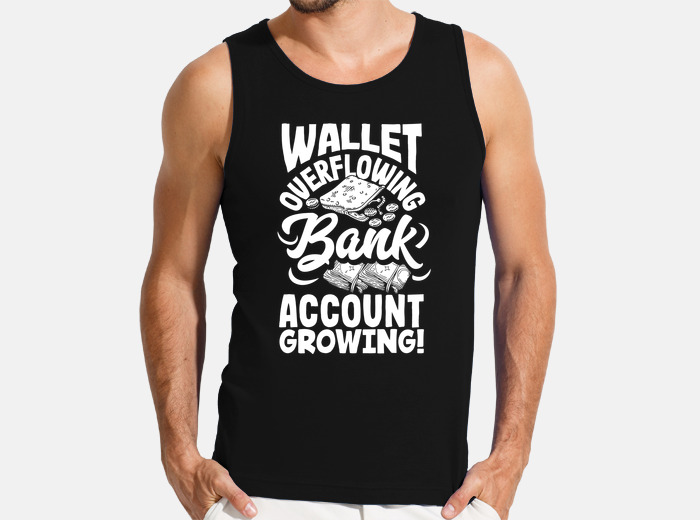 Wallet overflowing bank account growing tostadora