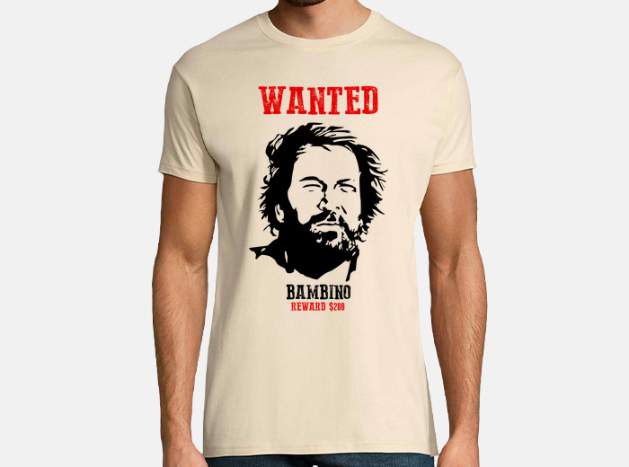 T shirt cheap bud spencer bambino