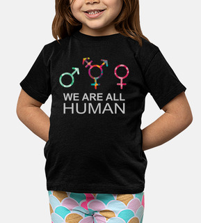We are all Human LGBT Gender Symbols