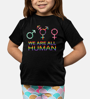 We are all Human LGBT Gender Symbols