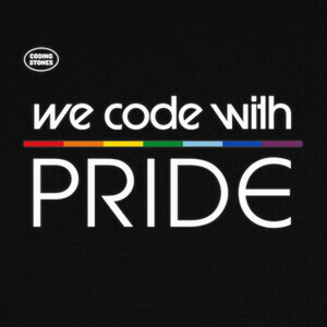 Camisetas We Code with Pride