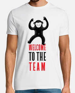 Welcome to the Team   Happy Monkey