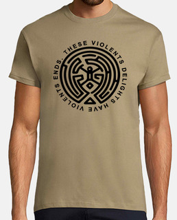 westworld maze shirt, short sleeves