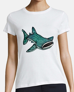 Whale Shark Ladies T-Shirt