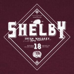T-shirt whisky di Shelby