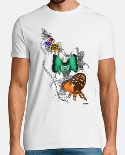WHY SPIDERS HARRY POTTER Hombre, manga corta, blanco, calidad extra