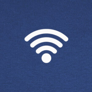 Camisetas Wifi icon blanco