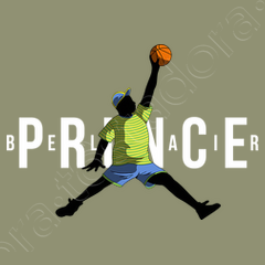 Will smith as michael jordan (the fresh prince of bel-air) t-shirt | tostadora