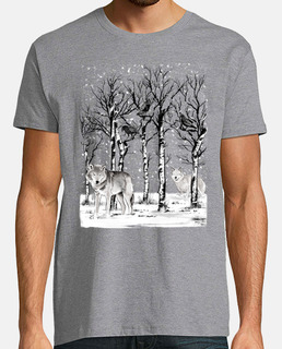 winter in the forest