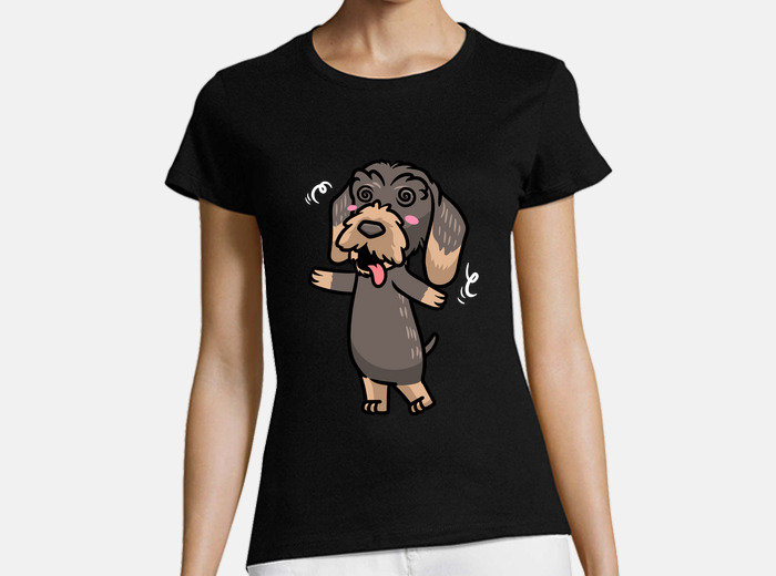 Long haired top dachshund t shirts