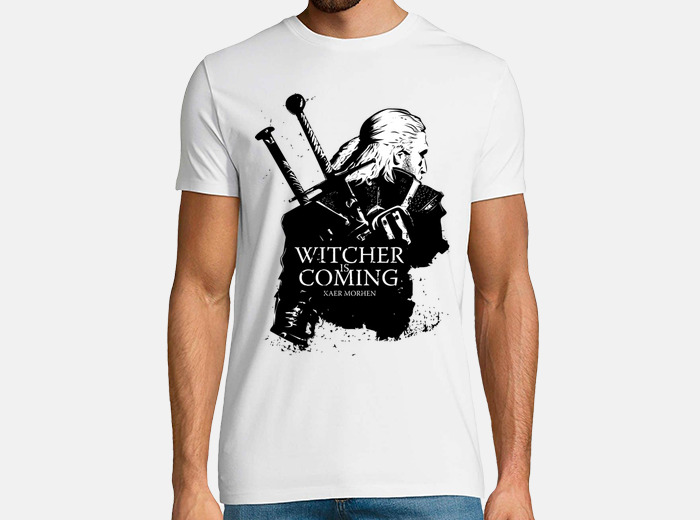 witcher is coming T-shirt - 1089787 | Tostadora.co.uk