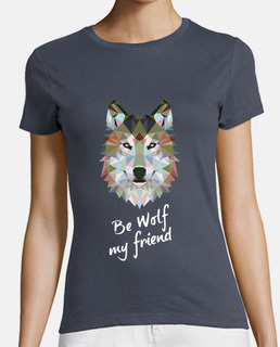 wolf be my friend. m / c girl