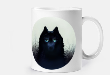 Wolf in the dark