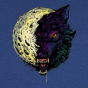 wolf moon T-shirts