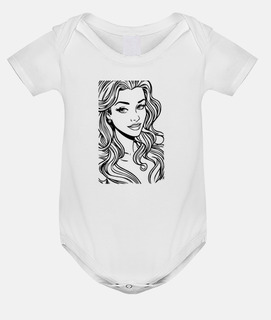 woman cartoon pop art