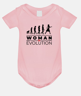 woman is evolution message humor