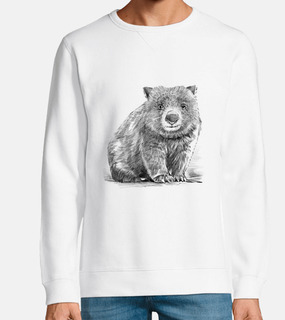 wombat realistico disegnato a mano