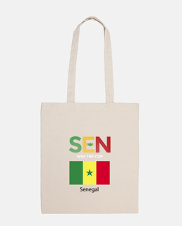 women&#39;s bag tote bag to support the senegal team in the world cup in qatar. the lions will win