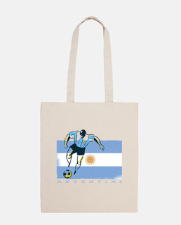 women&#39;s tot bag to support the argentinian team at the world in qatar beautiful desi by ign arti