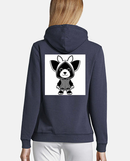 Women, hoodie, dark blue
