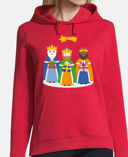 Women, hoodie, red