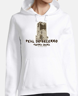Women, hoodie, white