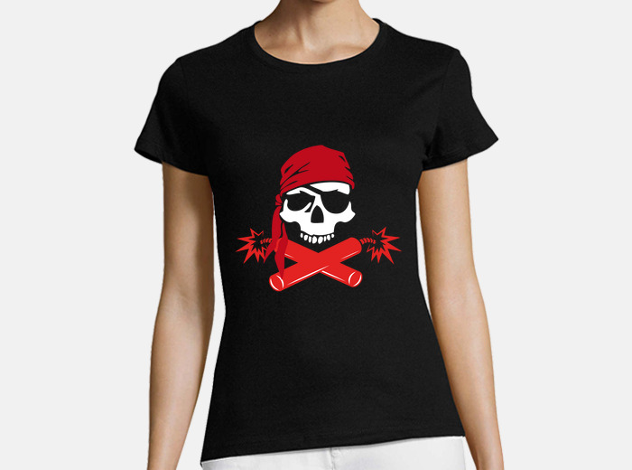Women's - jolly roger pirate dynamite