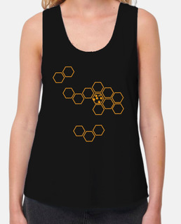 women's t-shirt design sleeveless hive