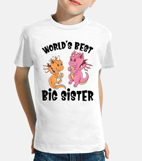Worlds Best Big Sister Cute Girly Dragons