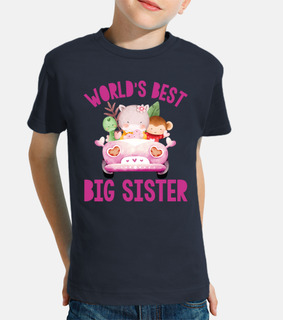 Worlds Best Big Sister Pink Safari Truck