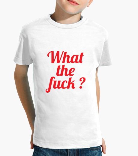 Vetements Enfant Wtf What The Fuck Citation Tostadora Fr