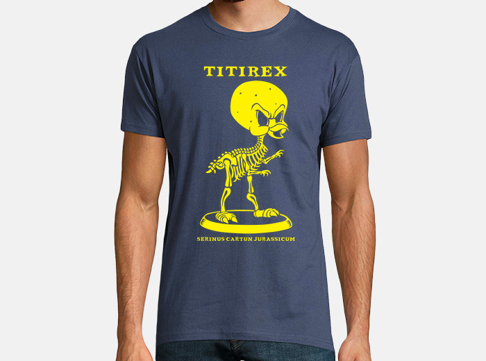 Yellow titirex t shirt tostadora