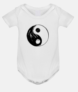 yin and yang - black edition