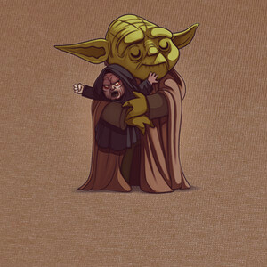 Camisetas Yoda and Emperor