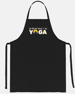 yoga i can&#39;t i have yoga humor gift