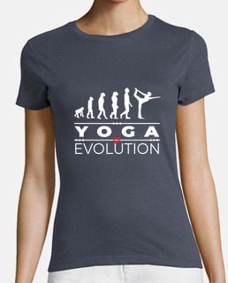 Yoga is evolution Message Humour