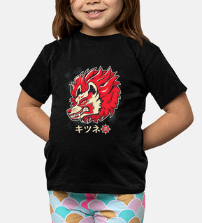 yokai Kitsune mask traditional japonesa