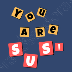 you are sus funny among us quote