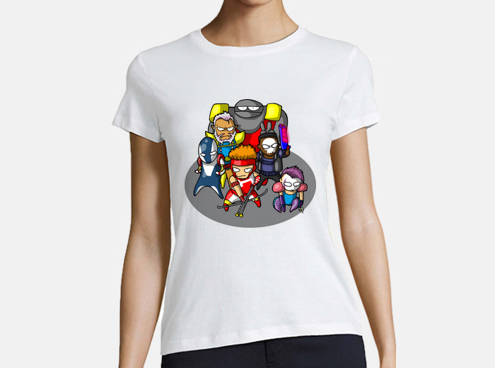 Camiseta youngb superheroes mujer laTostadora