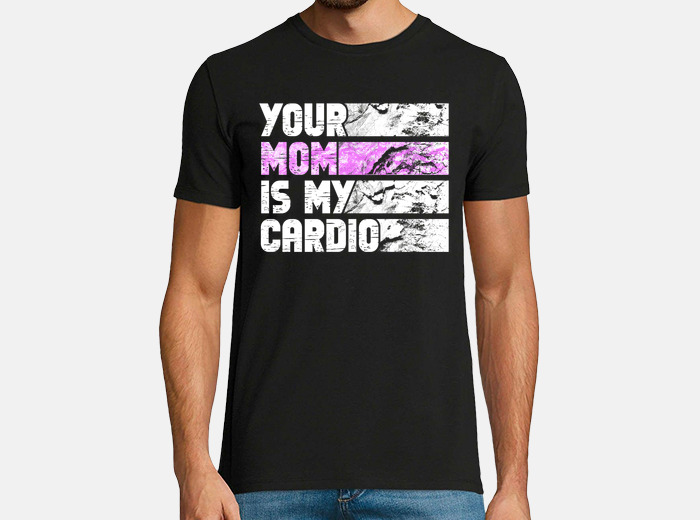 Your Mom Is My Cardio Shirt, Father's Day Dad Gift, Gym Dad Gifts