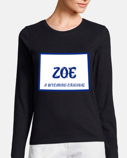 Zoe A Wyoming Original With outline of